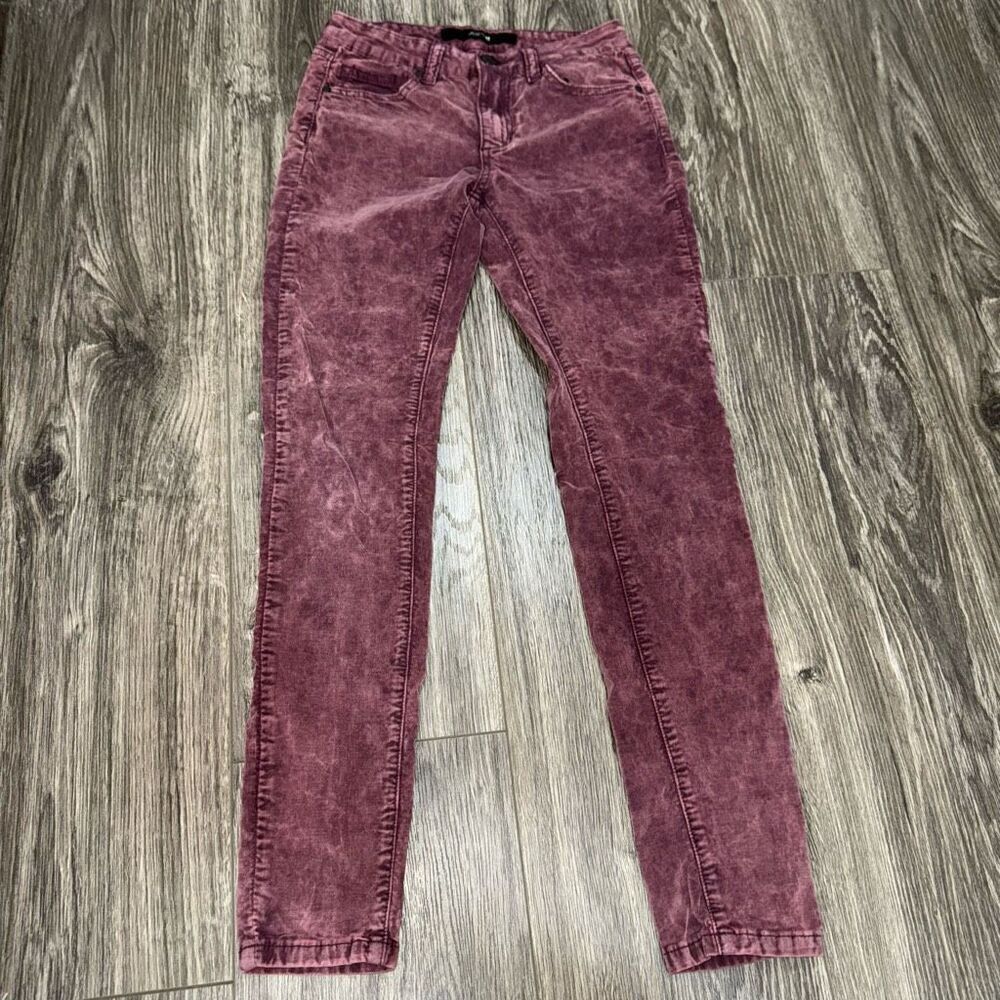 Joe's Velvet Purple Skinny Jeans Size 12